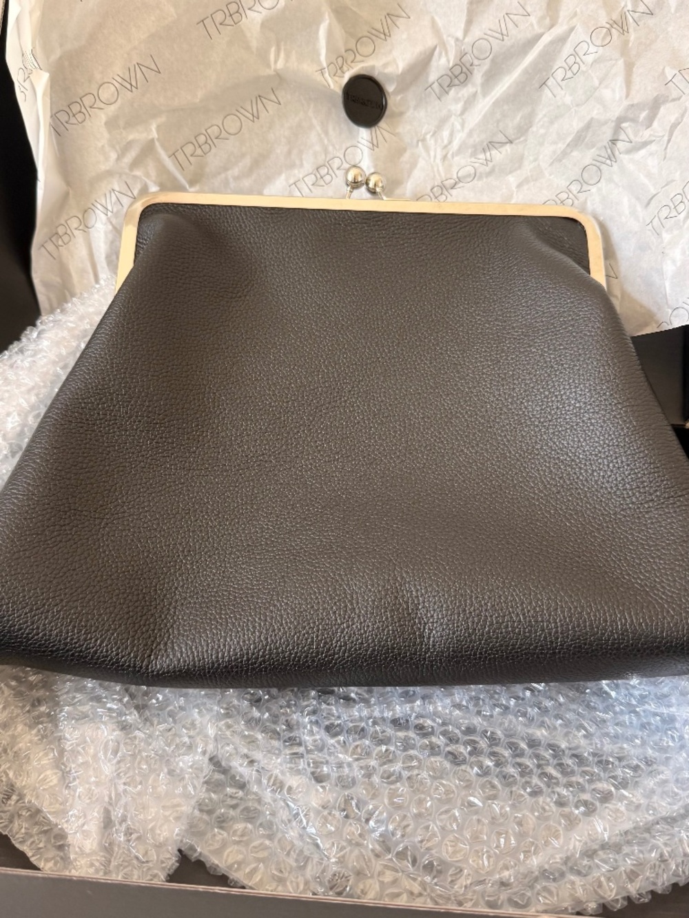 Tiffany Brown Clutch (TRBROWN)